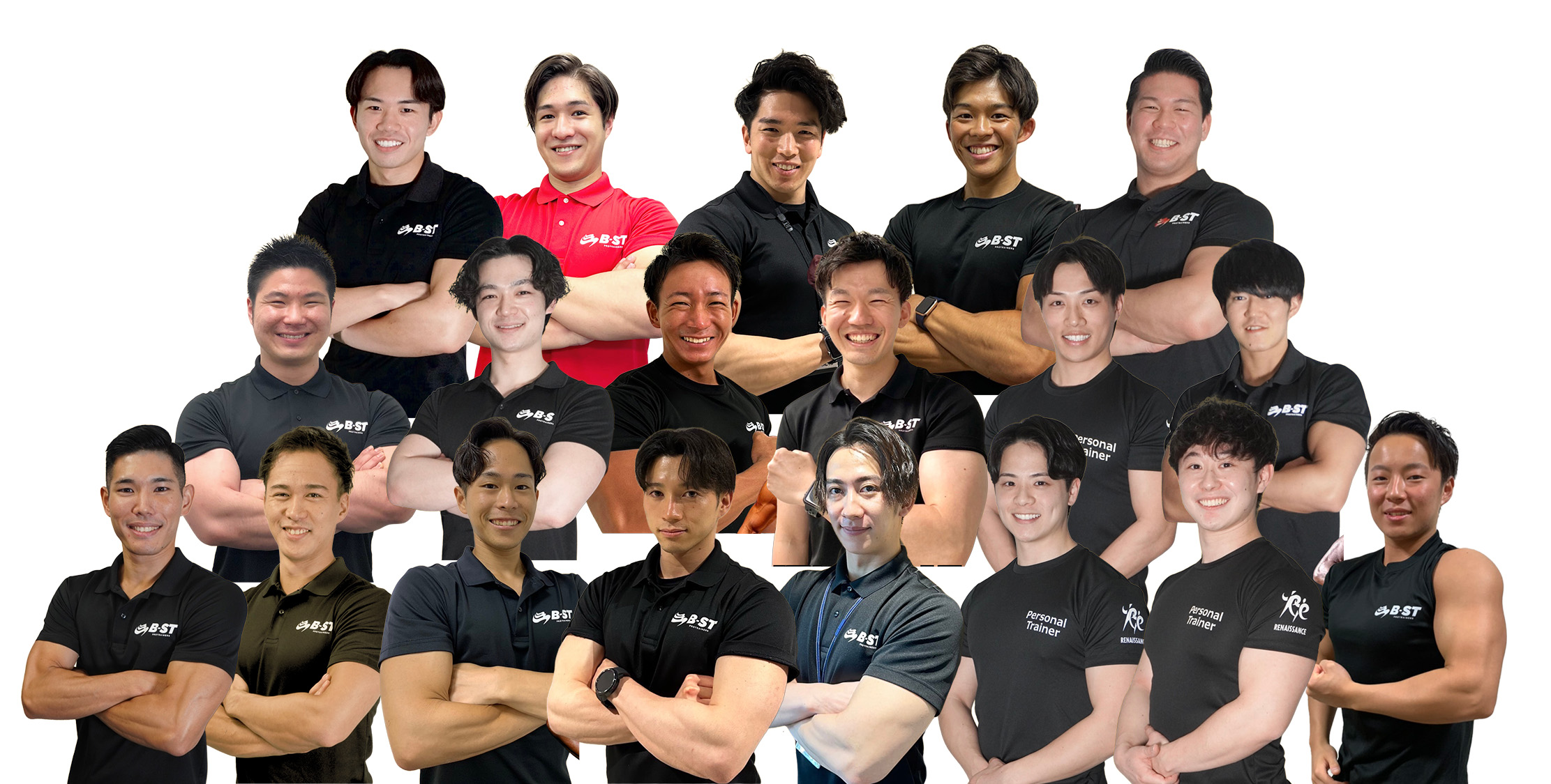 B-STのトレーナーたち